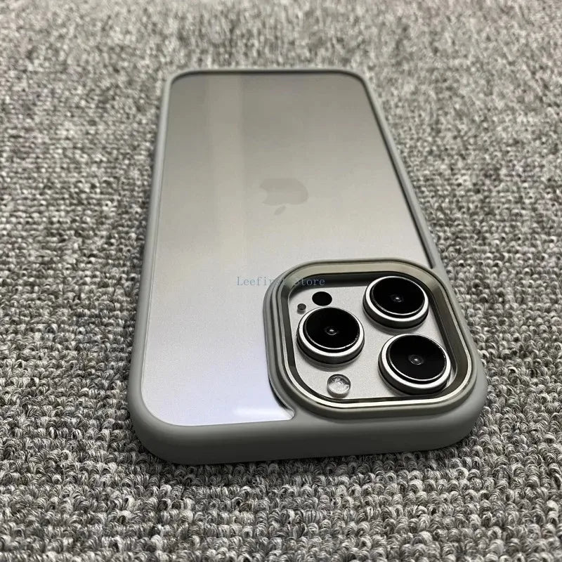 Case iPhone Acrílica Transparente Anti-Impacto