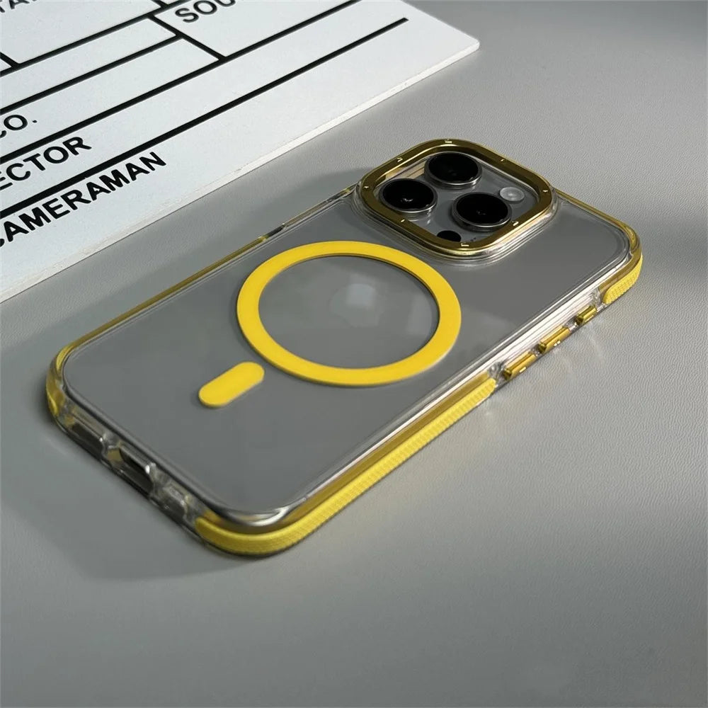 Case iPhone Transparente Anti-Impacto e MagSafe