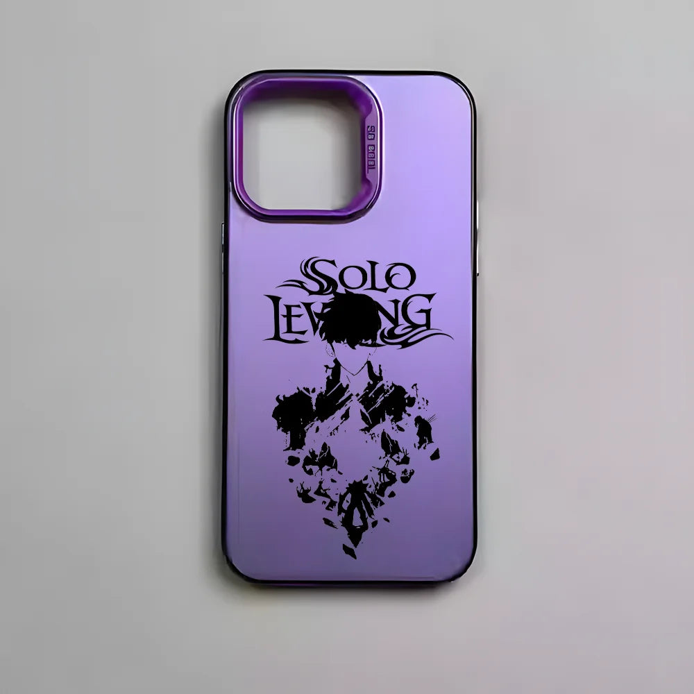 Case iPhone Solo Leveling Fosca Anti-Impacto