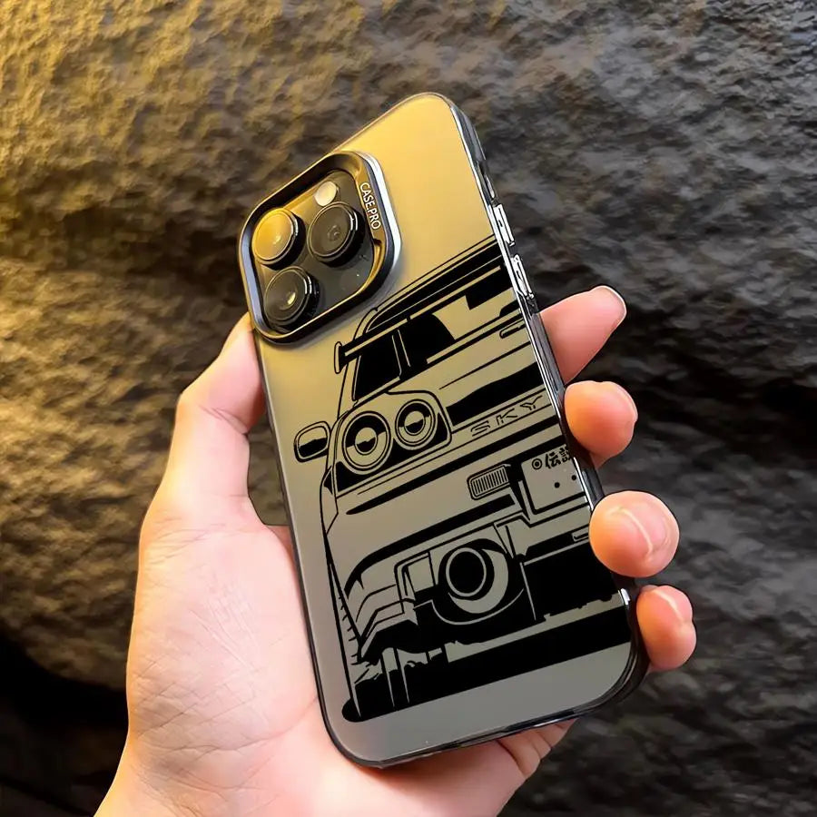 Case iPhone JDM Carros Esportivos em Silicone