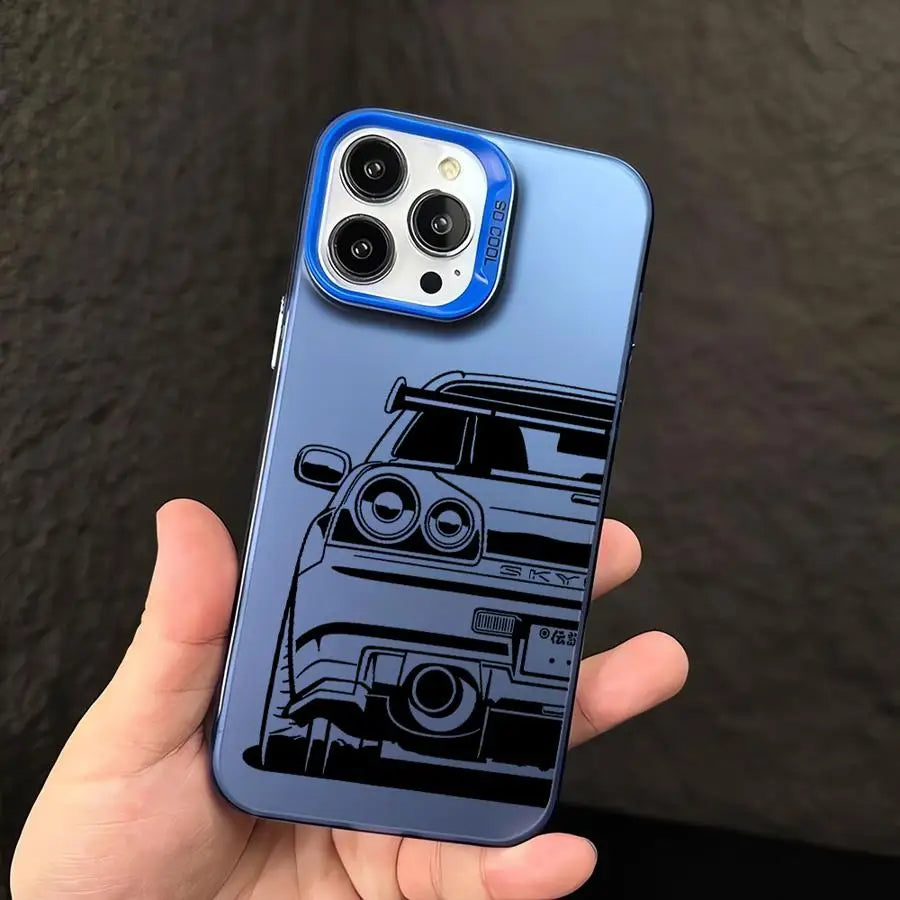 Case iPhone JDM Carros Esportivos em Silicone