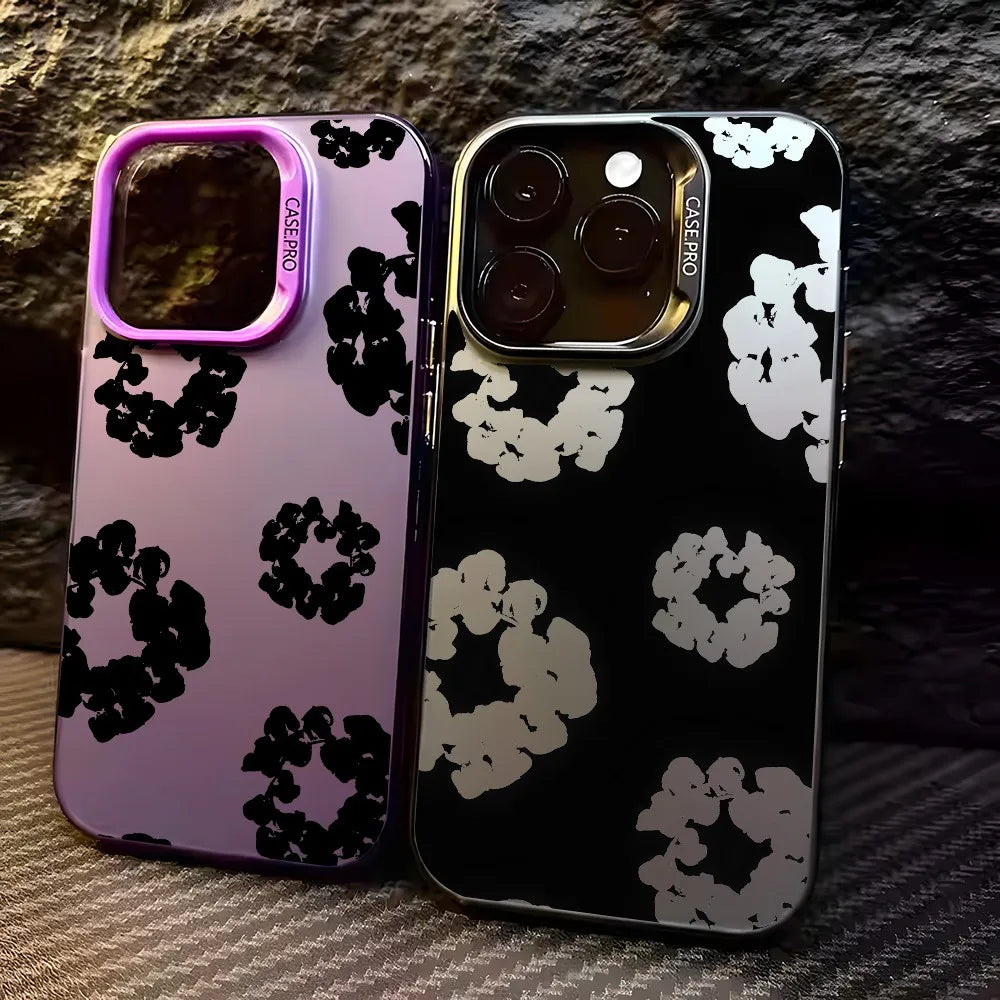 Case iPhone Floral Anti-Impacto