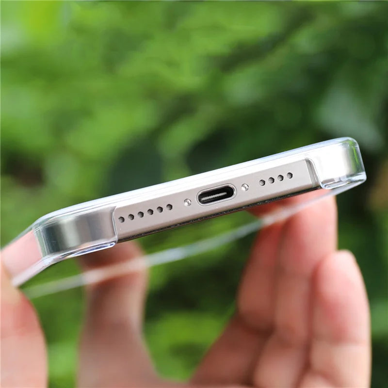 Case iPhone Original Transparente com Carregamento MagSafe