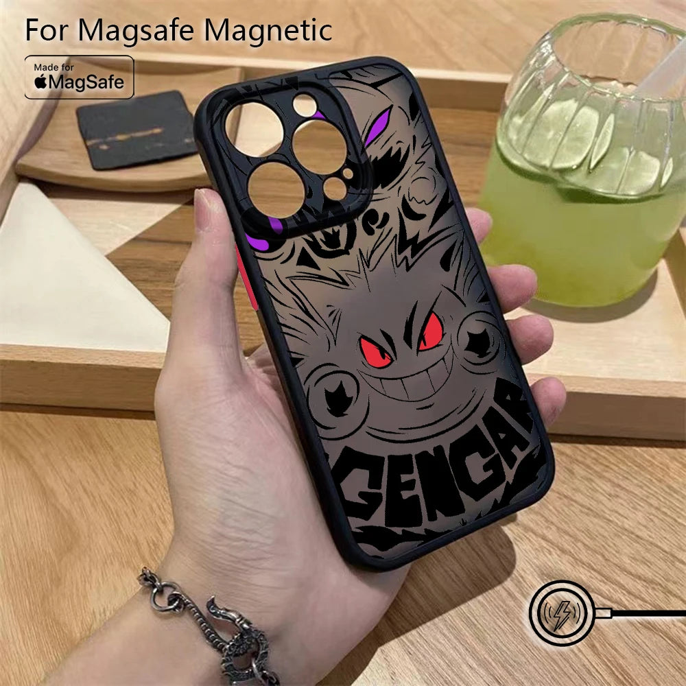Case iPhone Pokémon Gengar Fosca com MagSafe