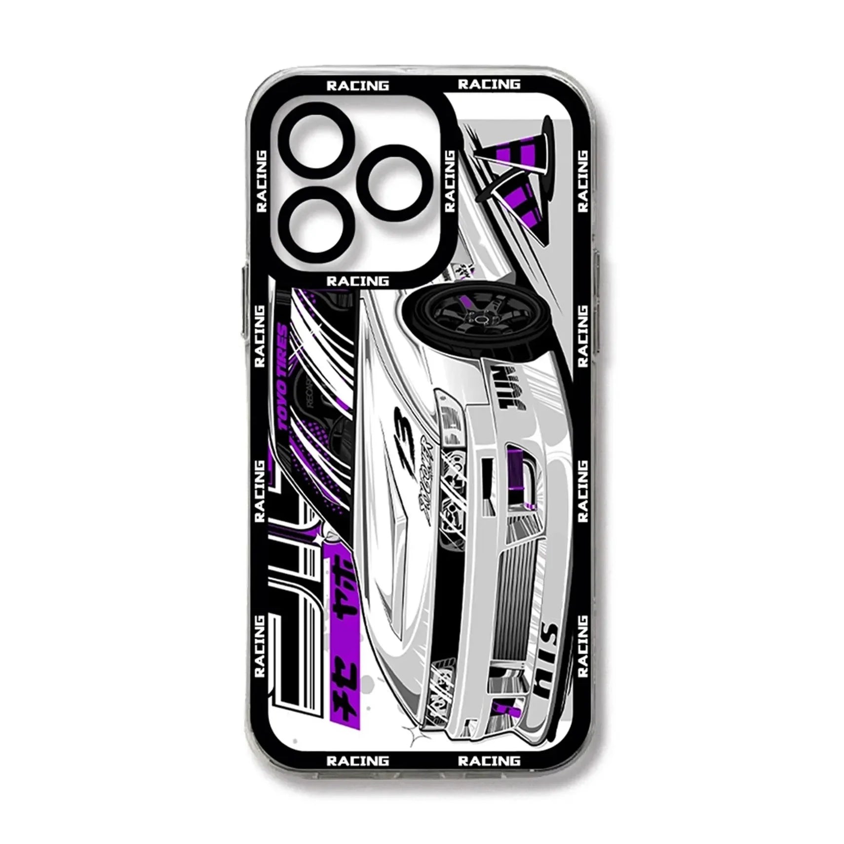 Case iPhone JDM Carros Esportivos Anti-Impacto