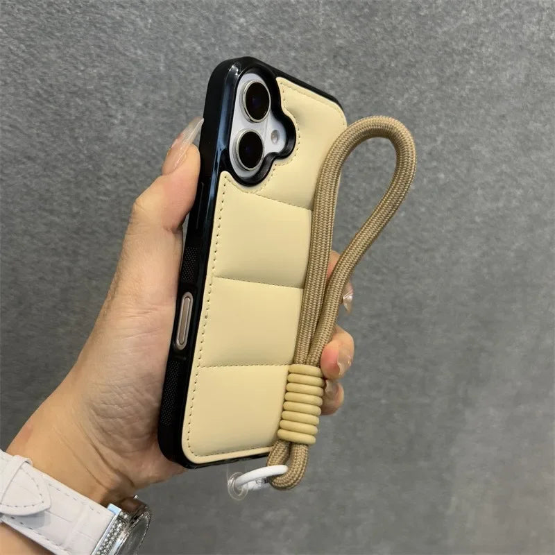 Case iPhone Jaqueta com Alça Anti-Impacto