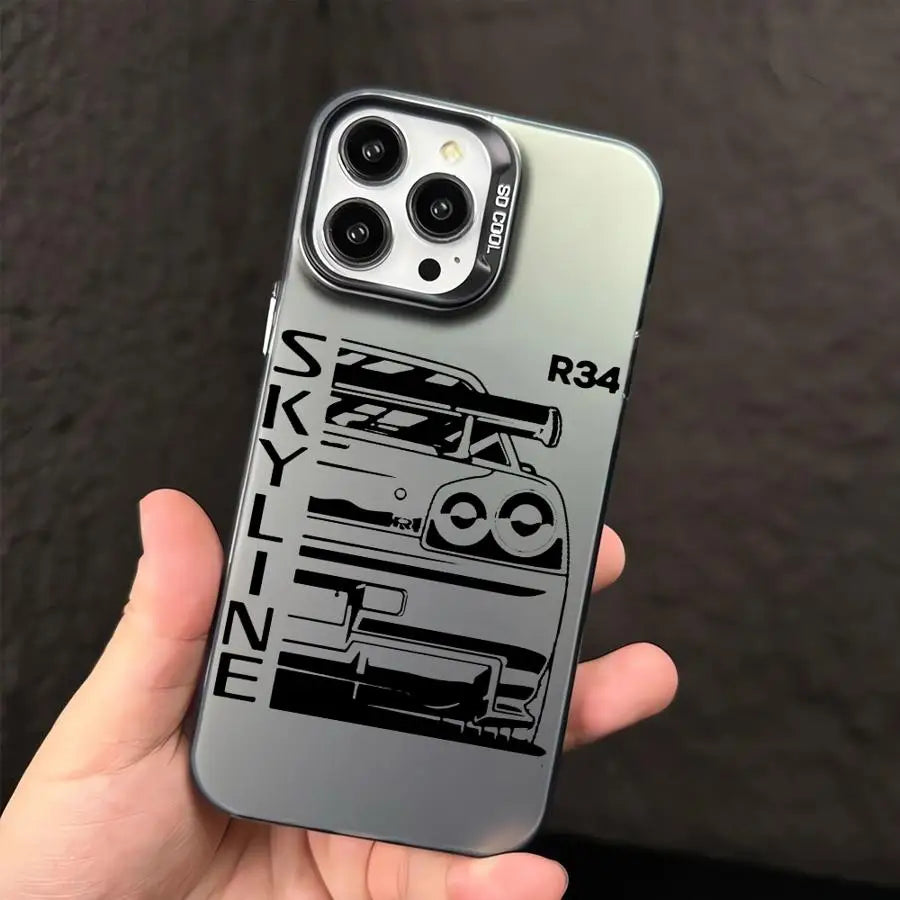 Case iPhone JDM Carros Esportivos em Silicone
