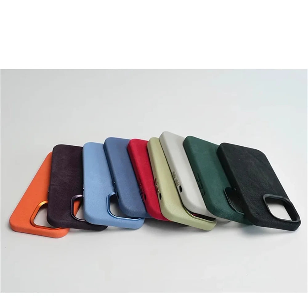 Case iPhone de Couro com MagSafe