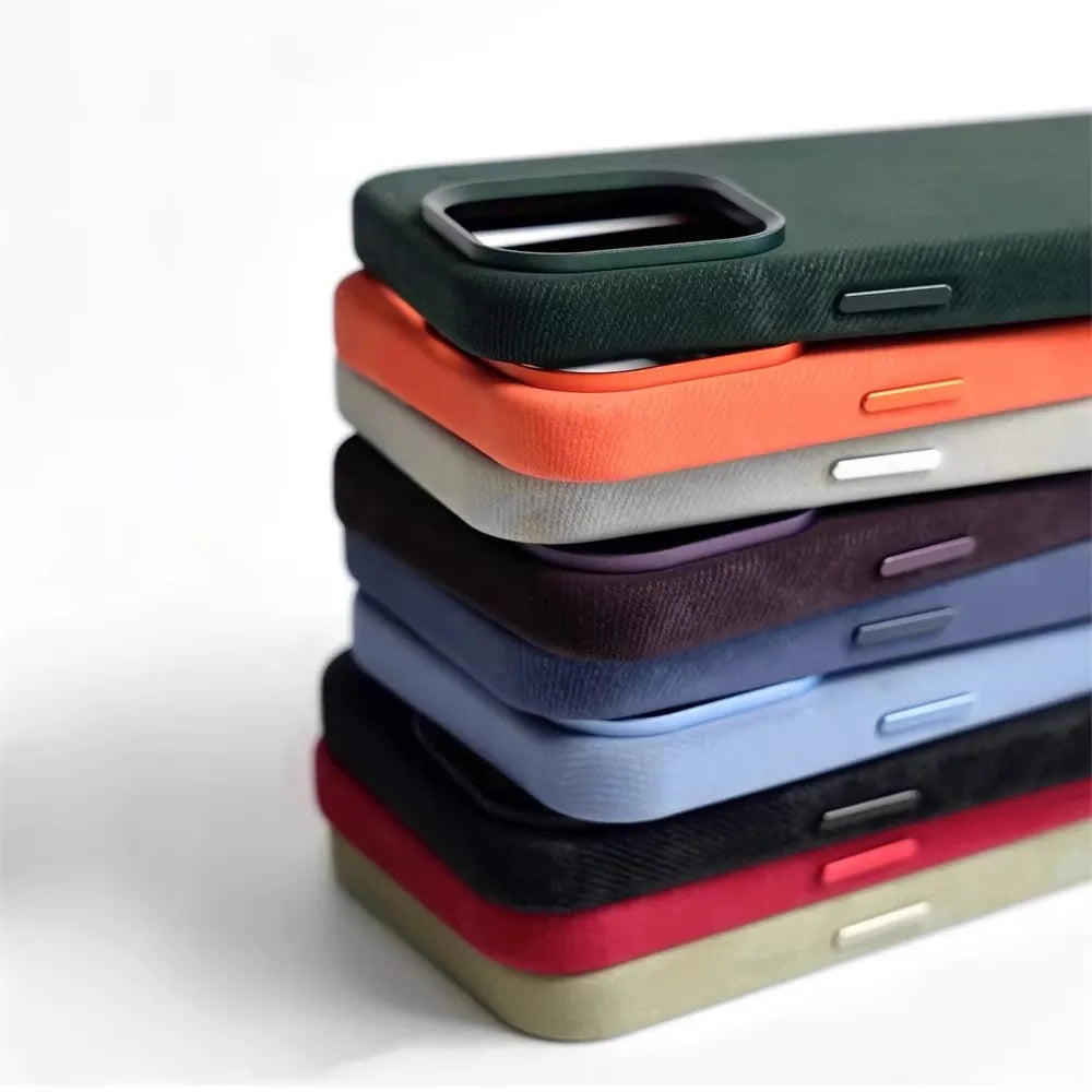 Case iPhone de Couro com MagSafe