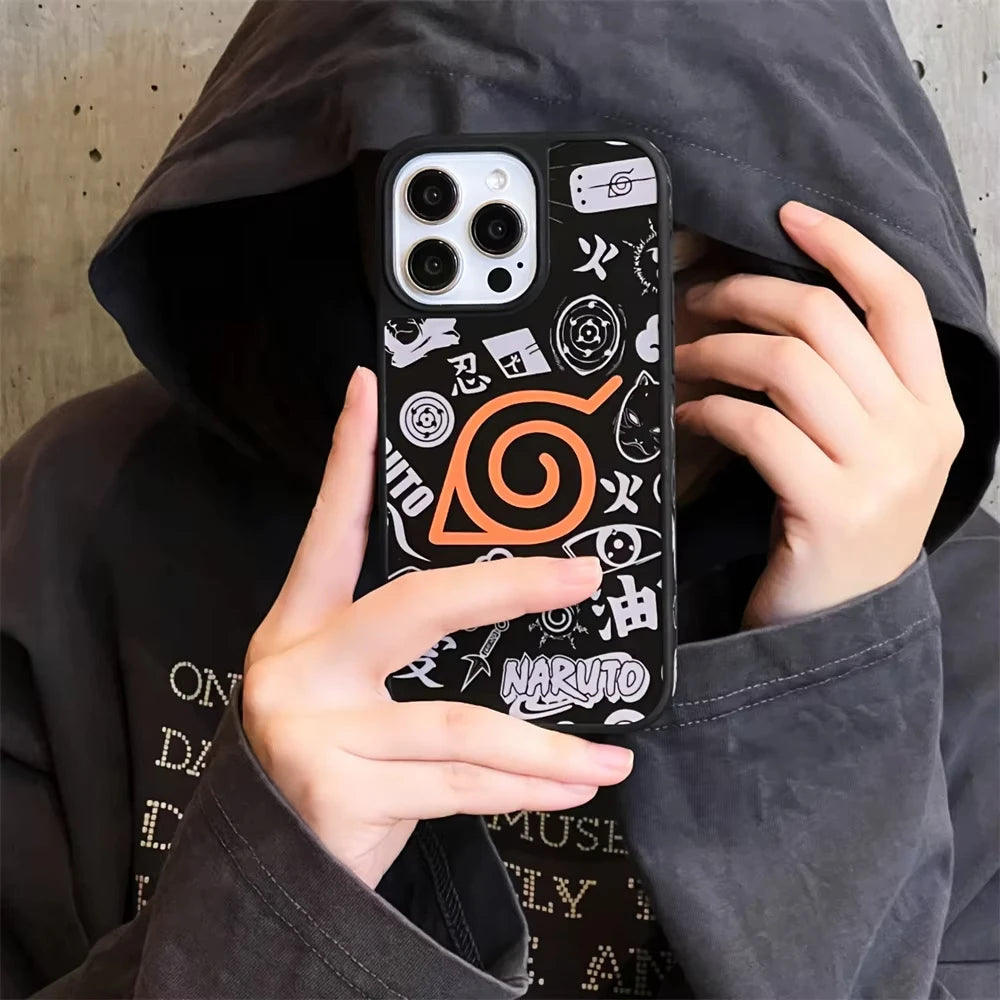 Case iPhone Anime Naruto de Silicone