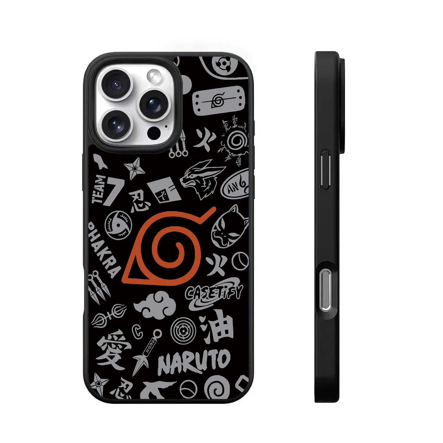 Case iPhone Anime Naruto de Silicone