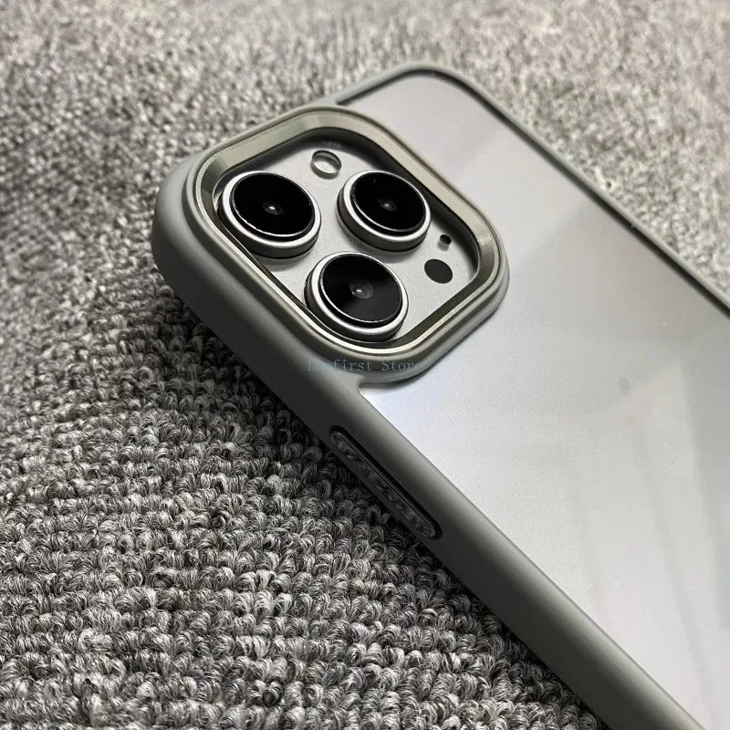 Case iPhone Acrílica Transparente Anti-Impacto