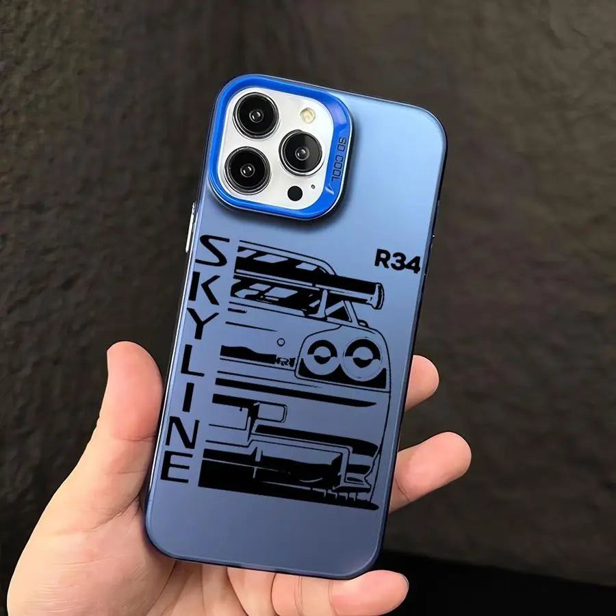 Case iPhone JDM Carros Esportivos em Silicone