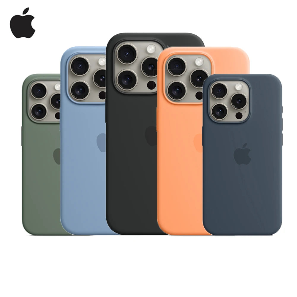 Case iPhone Silicone Líquido Original com MagSafe