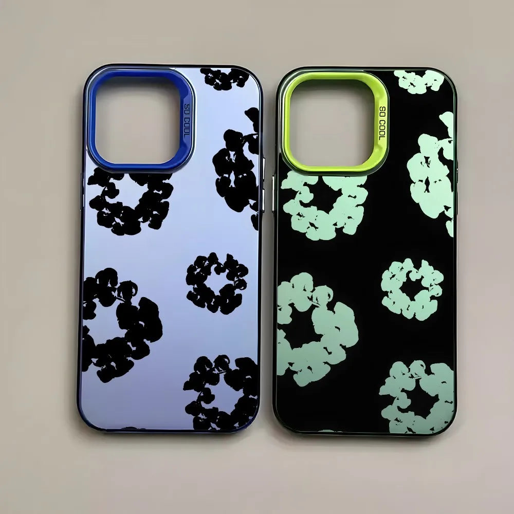 Case iPhone Floral Anti-Impacto