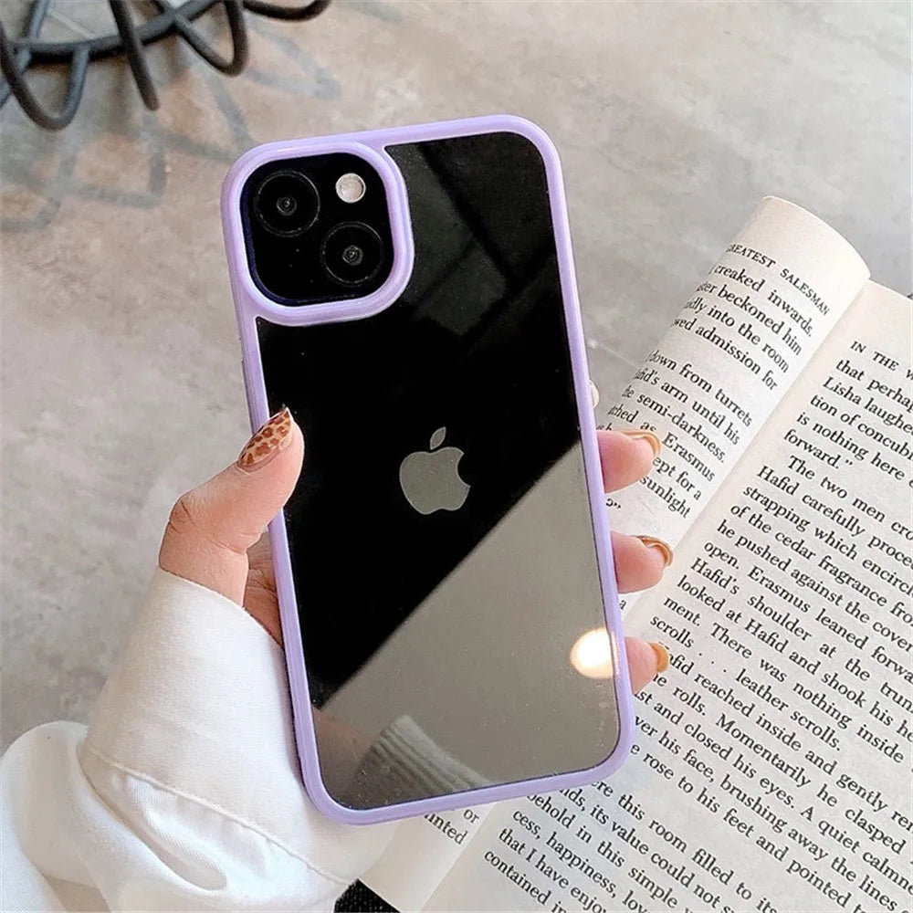 Case iPhone Silicone Transparente Anti-Impacto