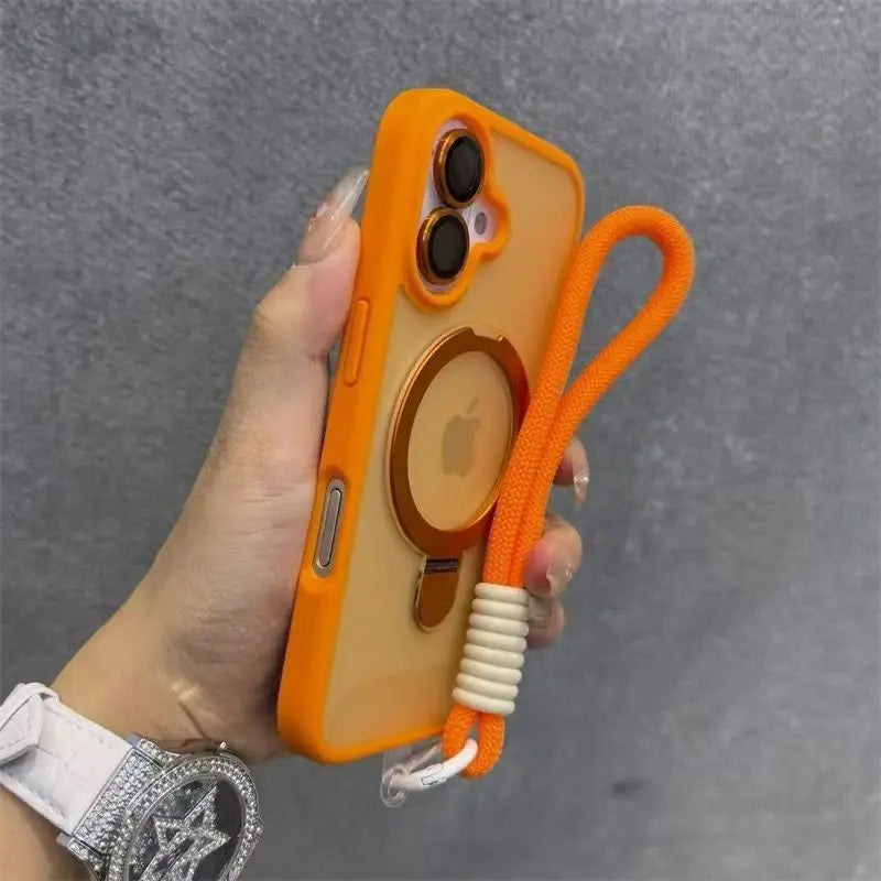 Case iPhone Candy Bicolor com Alça e MagSafe