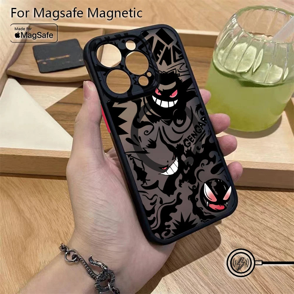Case iPhone Pokémon Gengar Fosca com MagSafe