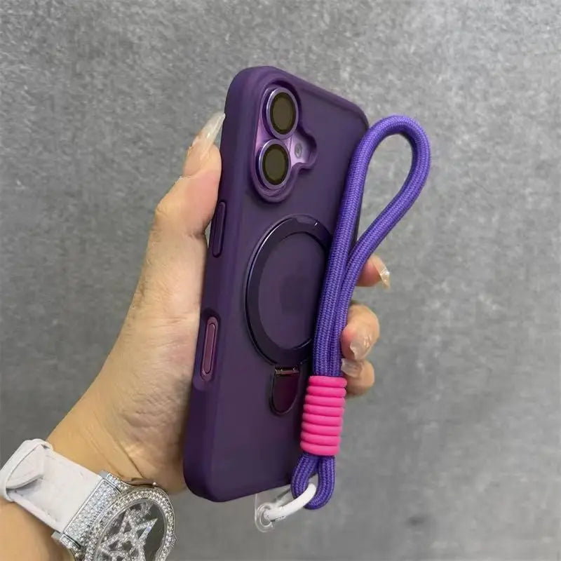 Case iPhone Candy Bicolor com Alça e MagSafe