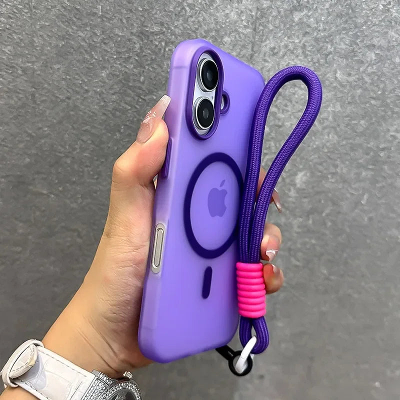 Case iPhone Candy Fosca com Alça e MagSafe