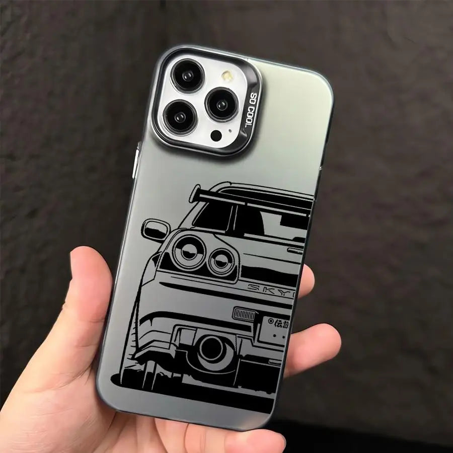 Case iPhone JDM Carros Esportivos em Silicone