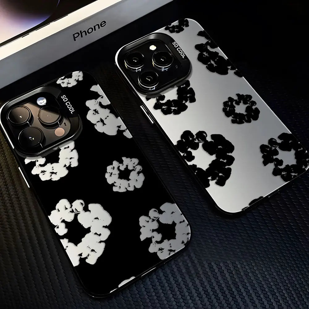 Case iPhone Floral Anti-Impacto