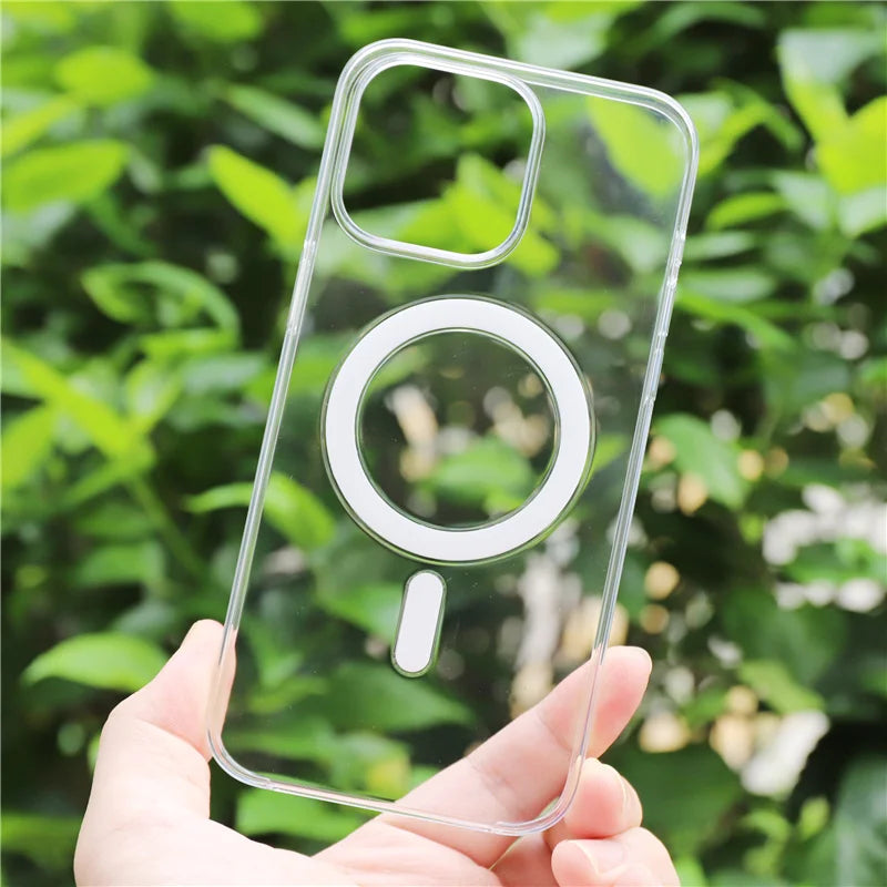 Case iPhone Original Transparente com Carregamento MagSafe