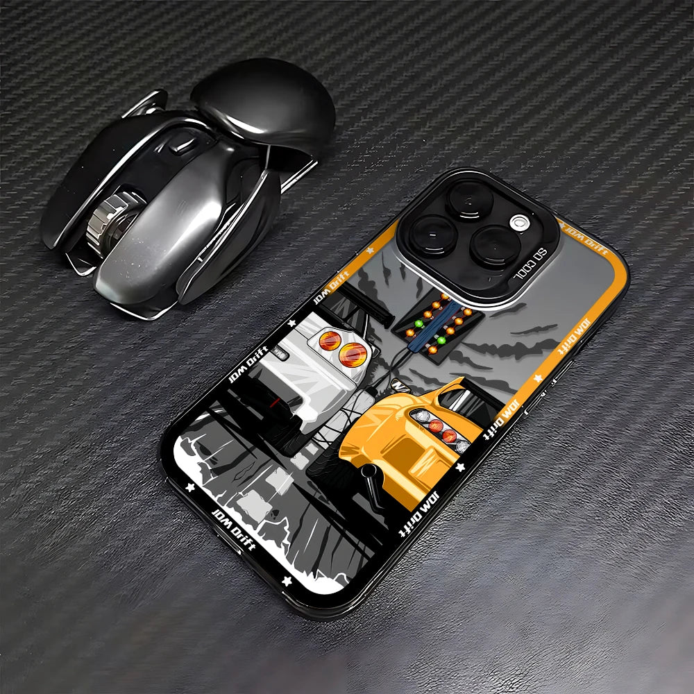 Case iPhone JDM Drift Car Fosca Anti-Impacto