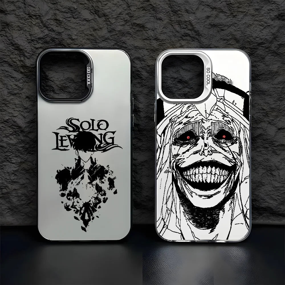 Case iPhone Solo Leveling Fosca Anti-Impacto