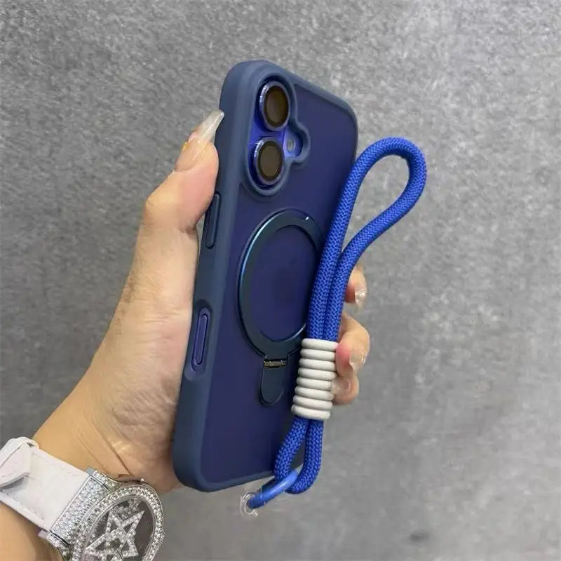 Case iPhone Candy Bicolor com Alça e MagSafe
