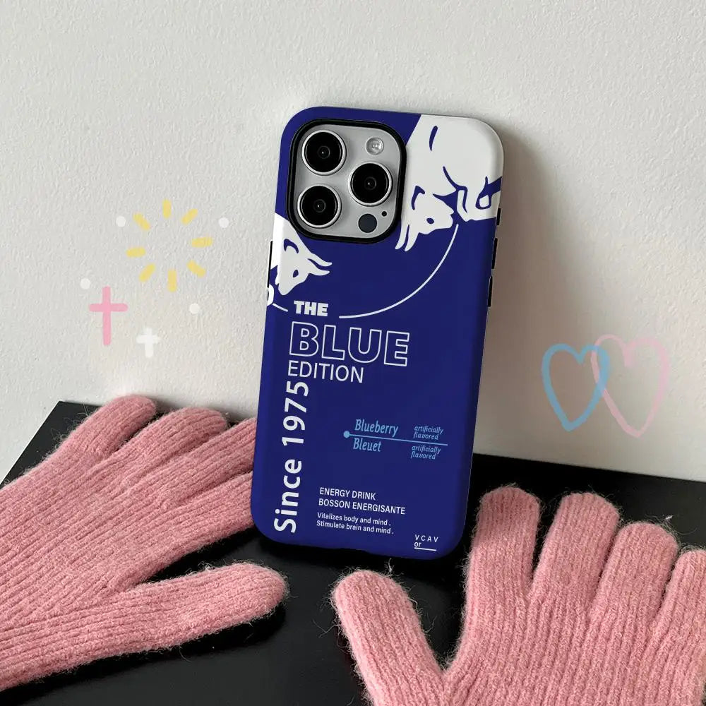 Case iPhone Red Bull Design Estilizado