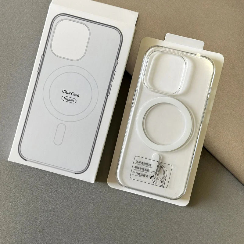 Case iPhone Original Transparente com Carregamento MagSafe