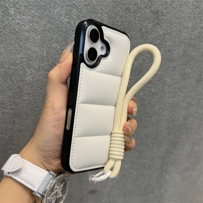 Case iPhone Jaqueta com Alça Anti-Impacto