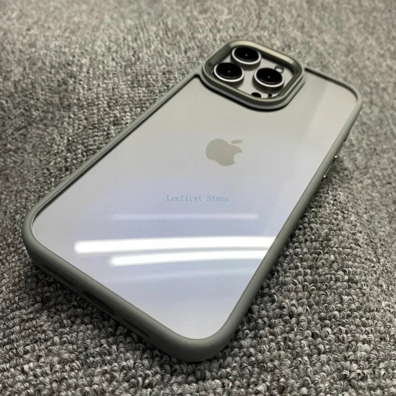 Case iPhone Acrílica Transparente Anti-Impacto