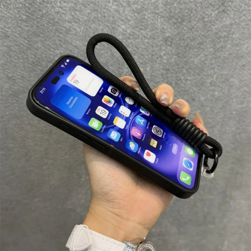 Case iPhone Jaqueta com Alça Anti-Impacto