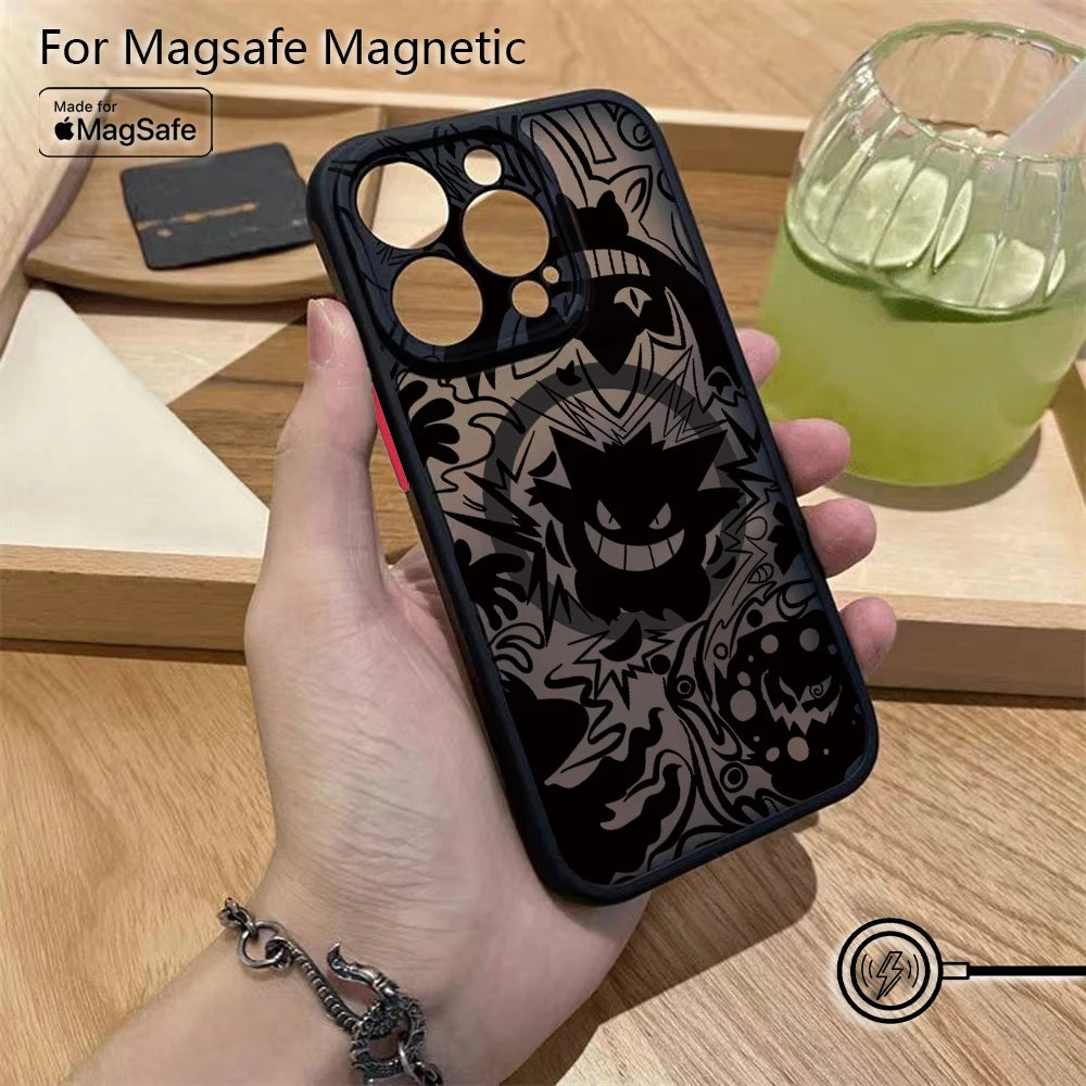 Case iPhone Pokémon Gengar Fosca com MagSafe
