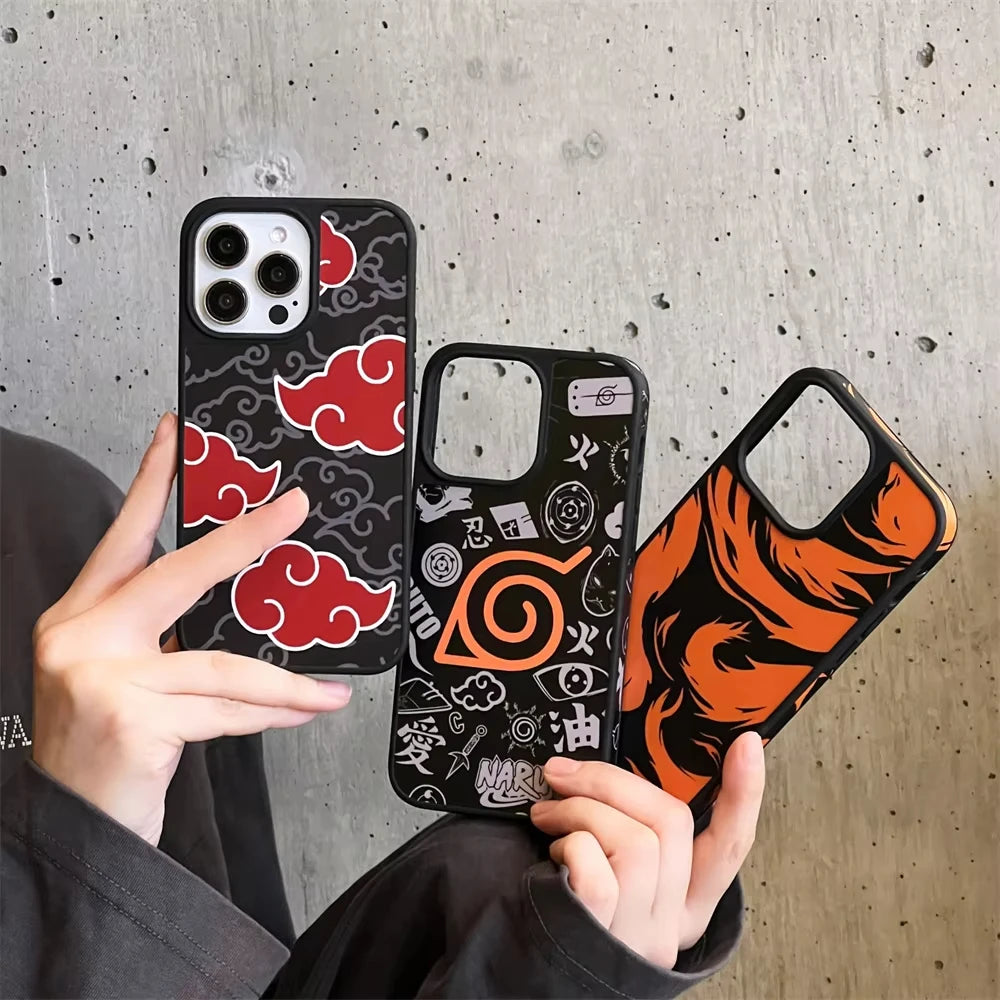 Case iPhone Anime Naruto de Silicone