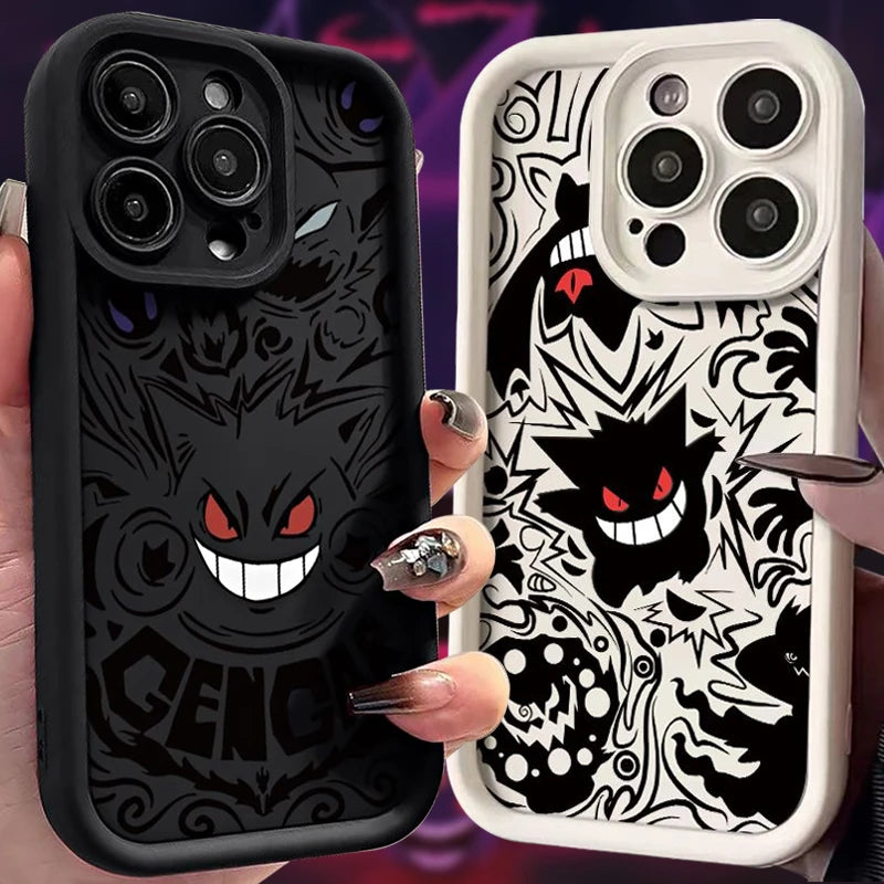 Case iPhone Pokémon Gengar em Silicone TPU
