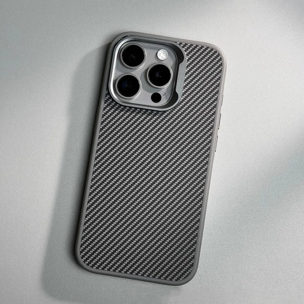 Case iPhone Fibra de Carbono