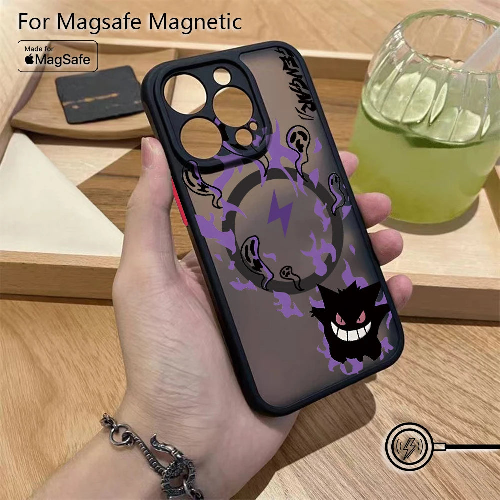 Case iPhone Pokémon Gengar Fosca com MagSafe