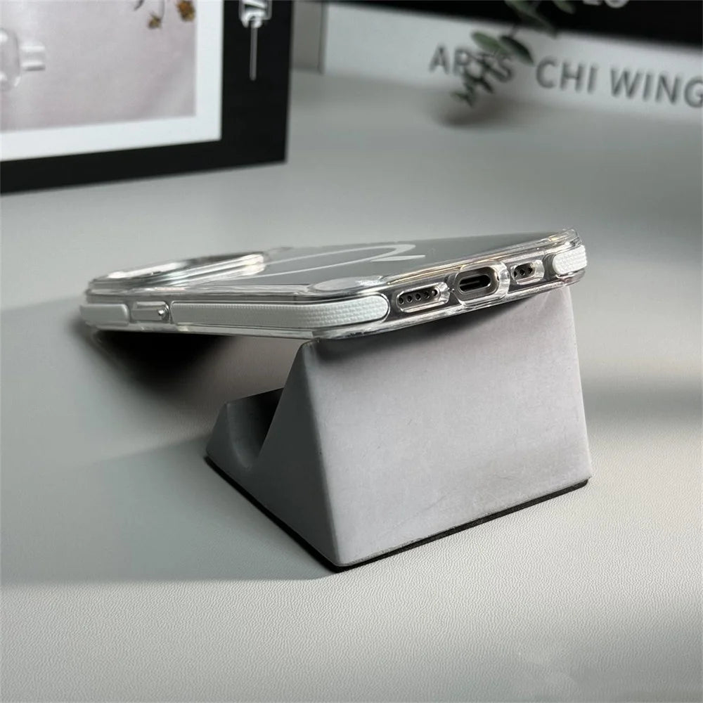 Case iPhone Transparente Anti-Impacto e MagSafe