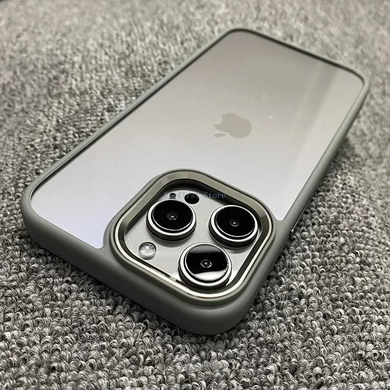 Case iPhone Acrílica Transparente Anti-Impacto