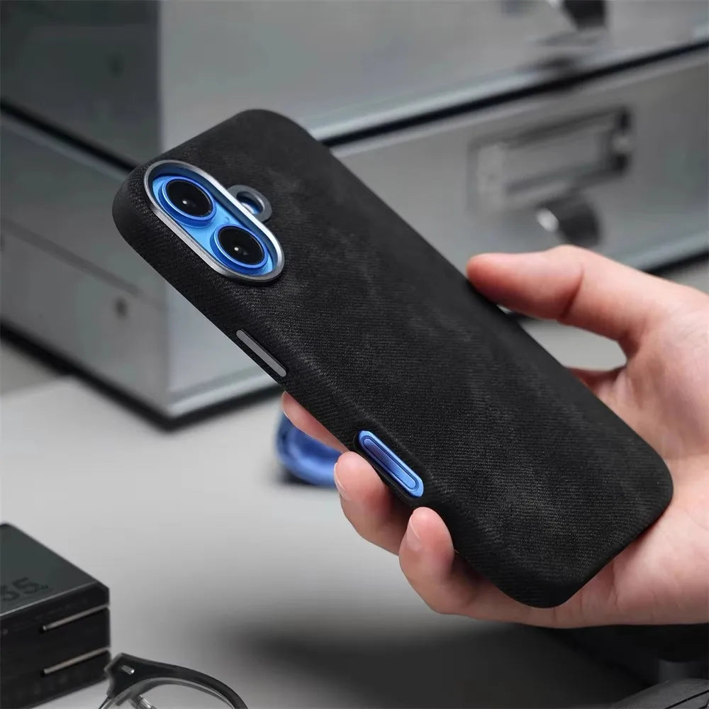 Case iPhone de Couro com MagSafe