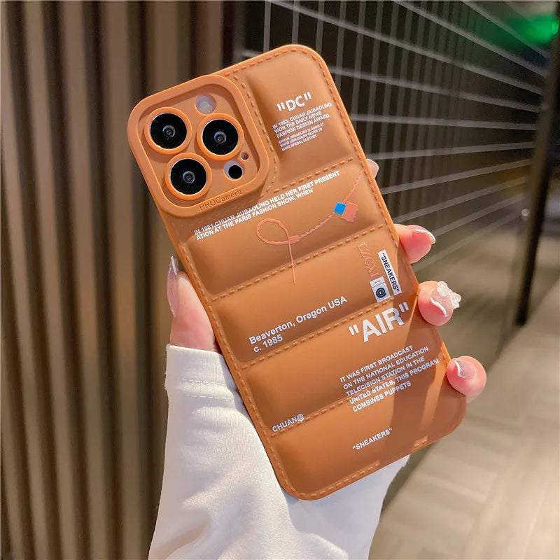 Case iPhone Estilo Tênis Street em Tecido