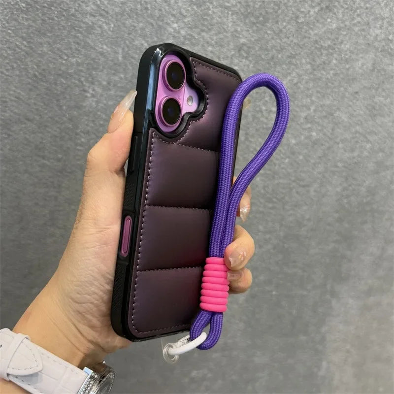 Case iPhone Jaqueta com Alça Anti-Impacto
