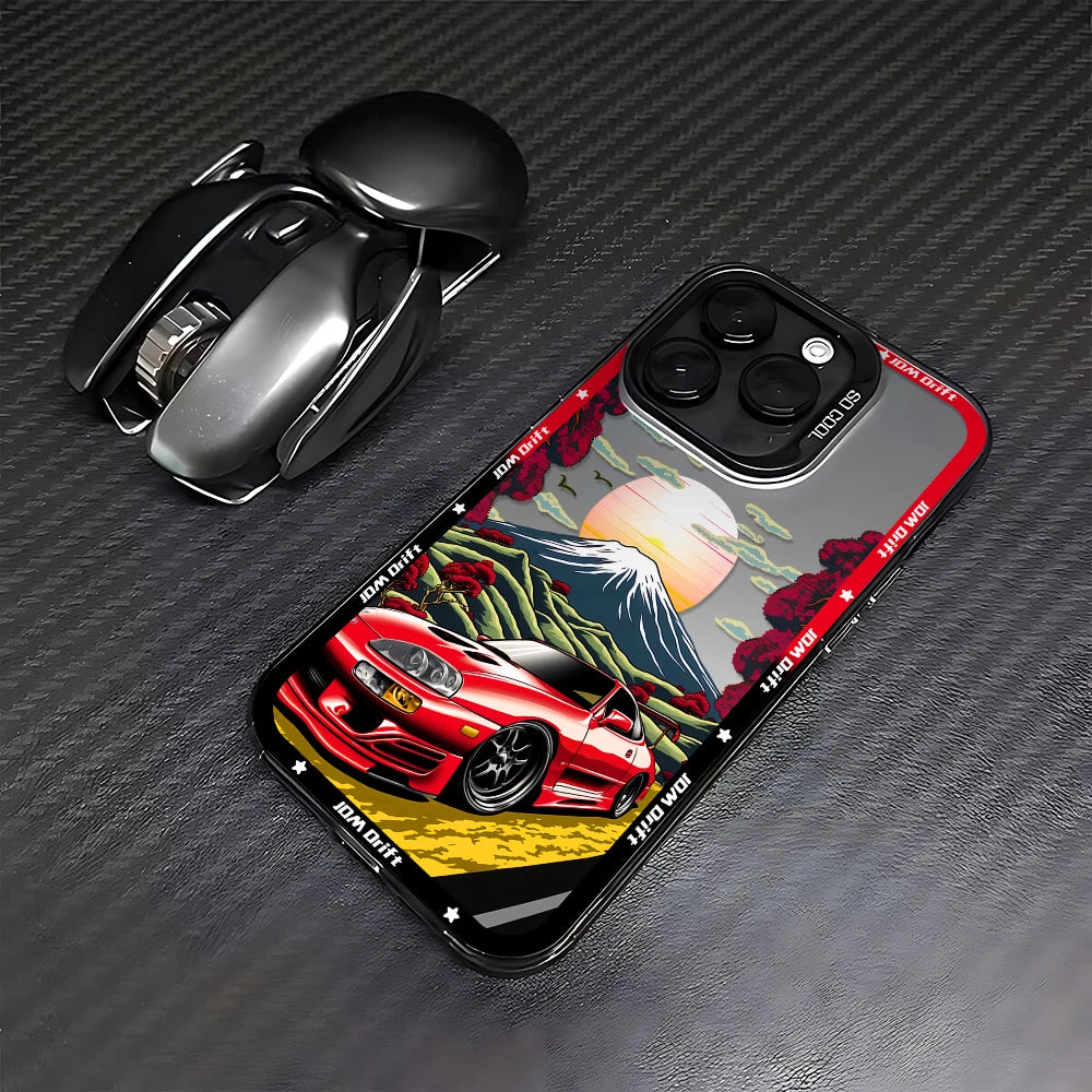 Case iPhone JDM Drift Car Fosca Anti-Impacto