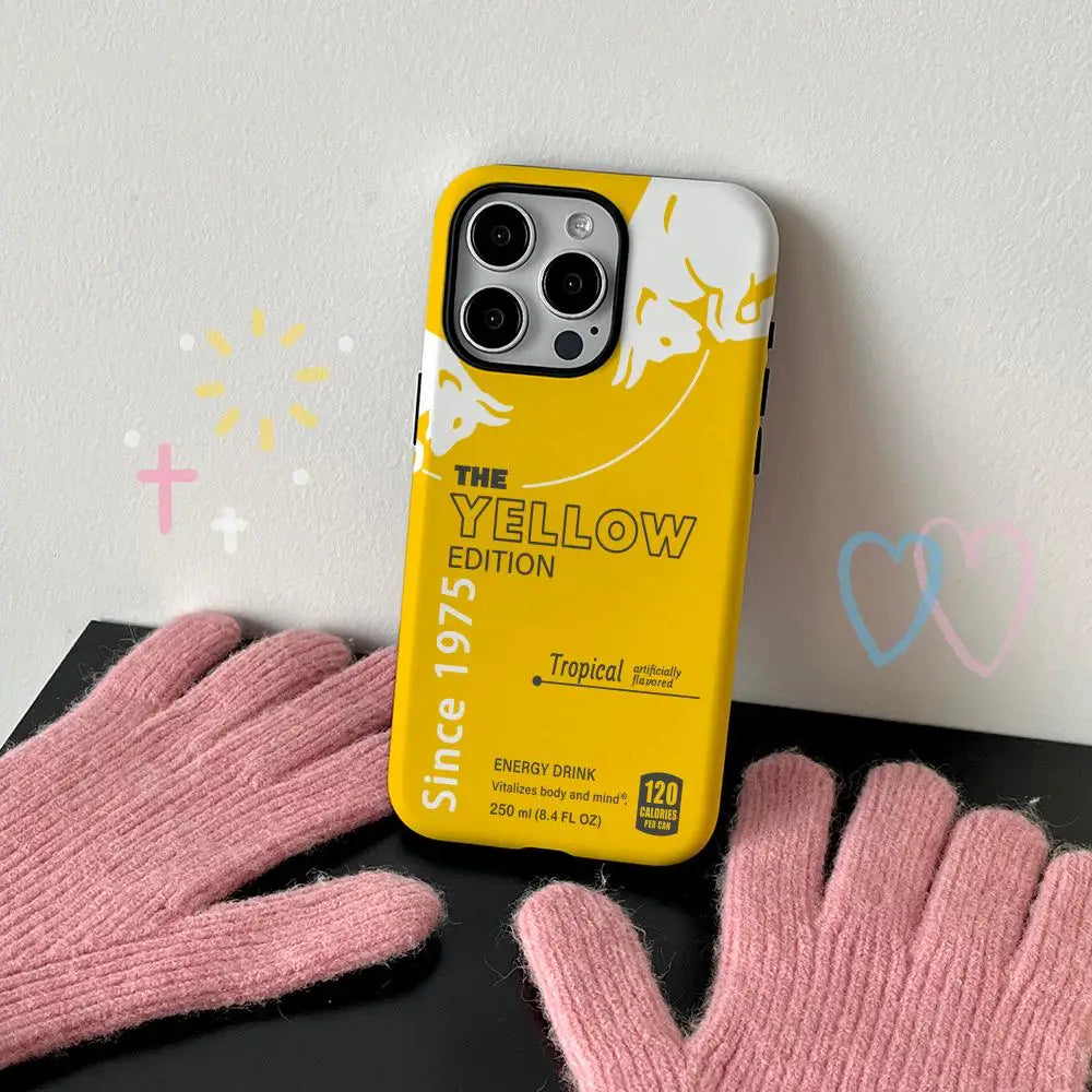 Case iPhone Red Bull Design Estilizado