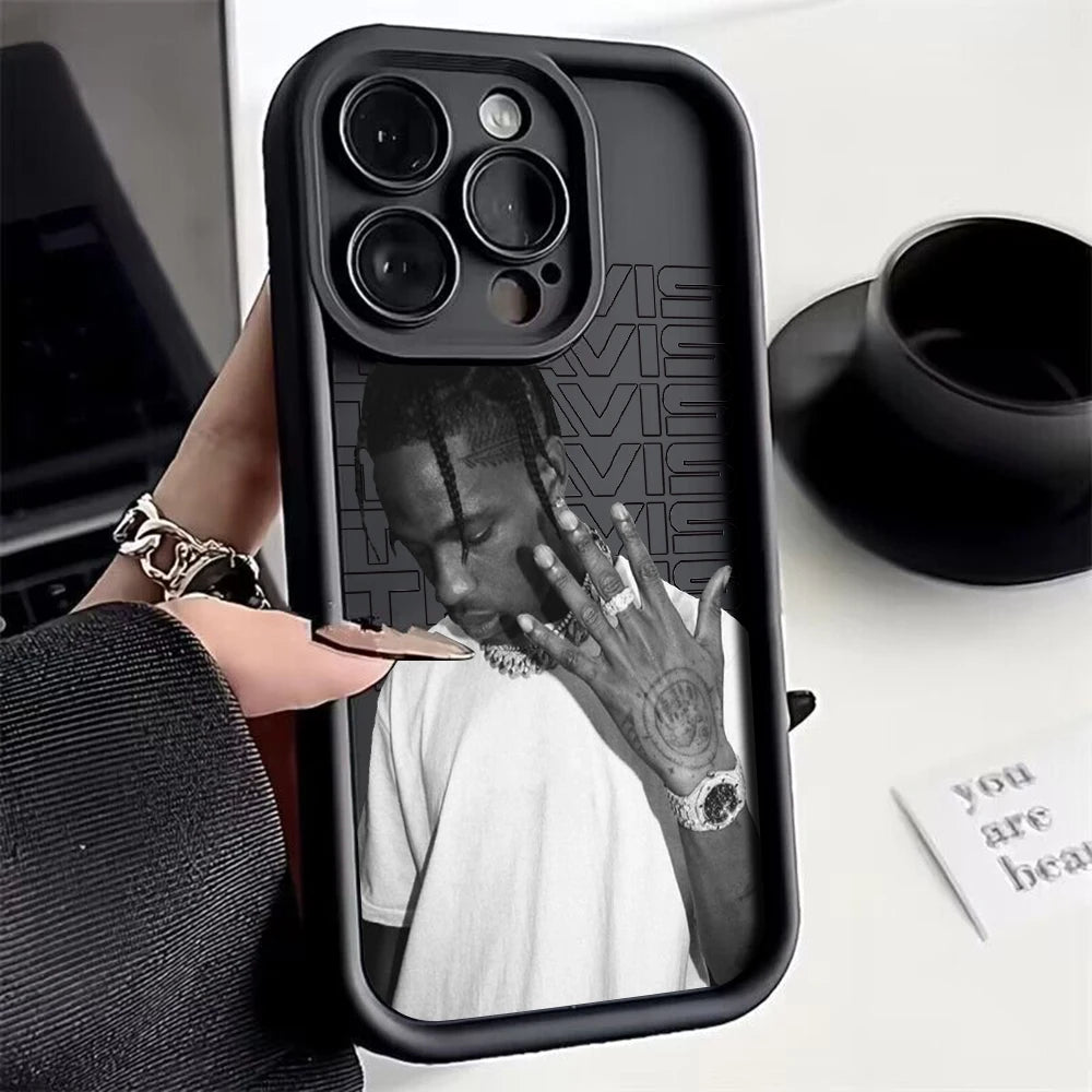 Case iPhone Travis Scott Cactus Jack em TPU