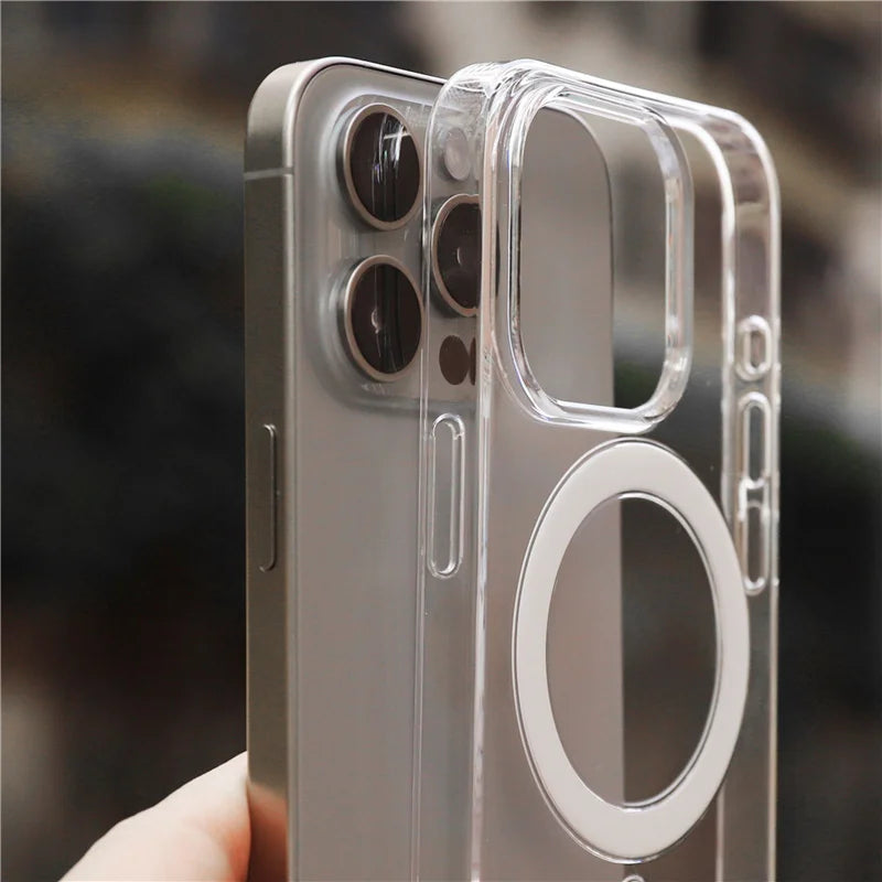 Case iPhone Original Transparente com Carregamento MagSafe