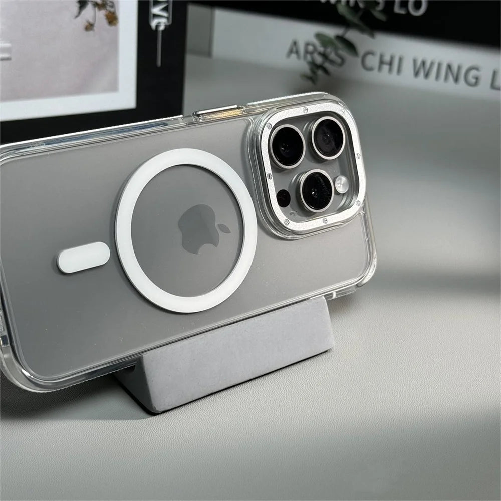 Case iPhone Transparente Anti-Impacto e MagSafe